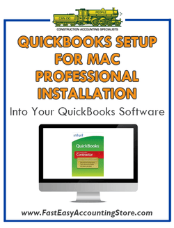 .Professional Installation Of QuickBooks Setup For Mac Template Into Your QuickBooks Software - Fast Easy Accounting Store