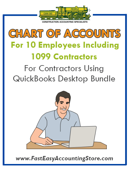 1099 Contractors For Contractors With 10 Employees Using QuickBooks Desktop Bundle - Fast Easy Accounting Store