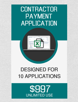 Contractor Payment (10) Applications - Fast Easy Accounting Store