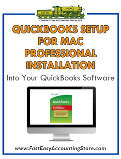 .Professional Installation Of QuickBooks Setup For Mac Template Into Your QuickBooks Software - Fast Easy Accounting Store