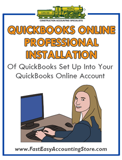 .Professional Installation Of QuickBooks Setup Template Into QuickBooks Online - Fast Easy Accounting Store
